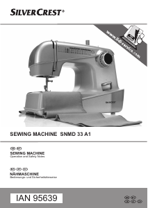 Manual SilverCrest IAN 95639 Sewing Machine