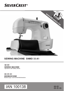 Manual SilverCrest IAN 100138 Sewing Machine