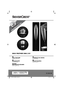 Instrukcja SilverCrest IAN 100079 Spieniacz do mleka