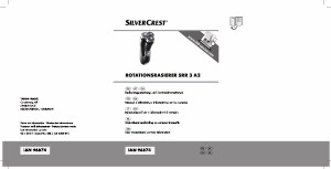 Handleiding SilverCrest SRR 3 A2 Scheerapparaat