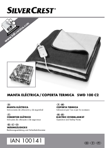 Manual SilverCrest SWD 100 C2 Cobertor eléctrico