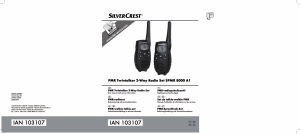 Handleiding SilverCrest IAN 103107 Walkie-talkie