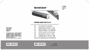 Instrukcja SilverCrest IAN 101433 Przenośna ładowarka