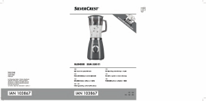 Használati útmutató SilverCrest SSM 550 E1 Turmixgép