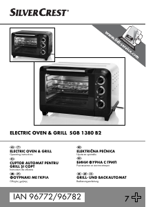 Manual SilverCrest IAN 96782 Oven
