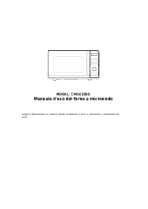 Manuale Candy CMGE 25 BS Microonde