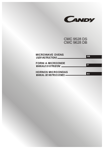 Bruksanvisning Candy CMC 9528 DS RU Mikrovågsugn