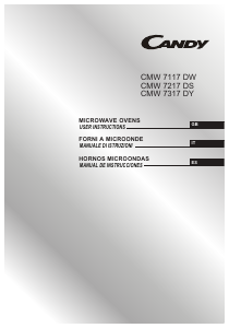 Bruksanvisning Candy CMW 7317 DY Mikrovågsugn