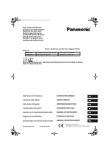 Manual Panasonic S-200PE1E8A Ar condicionado
