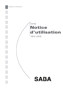 Mode d’emploi SABA LFS8126 Lave-linge