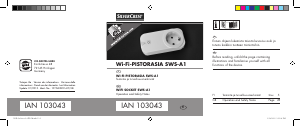 Bruksanvisning SilverCrest SWS A1 Smart eluttag