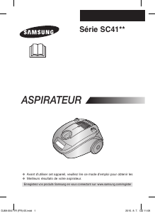 Mode d’emploi Samsung SC41E0 Aspirateur
