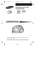 Mode d’emploi Samsung SC4370 Aspirateur