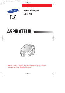 Mode d’emploi Samsung SC9350 Aspirateur