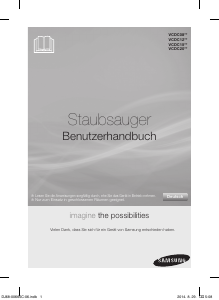 Mode d’emploi Samsung VCDC20AV Aspirateur