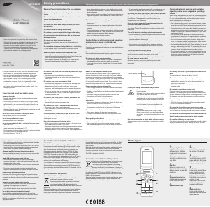 Bruksanvisning Samsung GT-C3520 Mobiltelefon