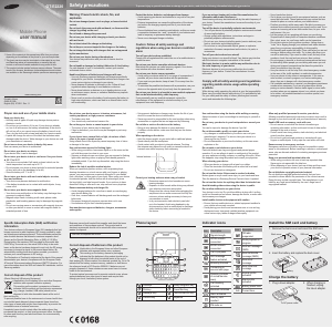 Bruksanvisning Samsung GT-E2220 Mobiltelefon