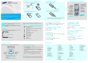Bruksanvisning Samsung SGH-C130 Mobiltelefon