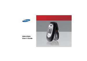 Bruksanvisning Samsung SGH-E360 Mobiltelefon