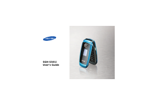 Bruksanvisning Samsung SGH-S501I Mobiltelefon