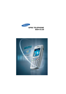 Bruksanvisning Samsung SGH-X120 Mobiltelefon
