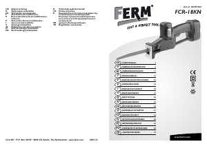 Εγχειρίδιο FERM RCM1002 Παλινδρομικό πριόνι