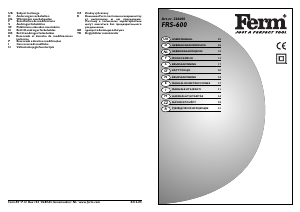Manuale FERM RSM1001 Sega universale