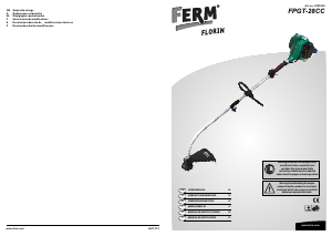 Manual FERM LTM1009 Grass Trimmer