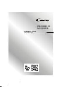Bruksanvisning Candy CMXC 30DCS-19 Mikrovågsugn