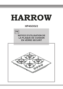 Mode d’emploi Harrow HP4GOG/2 Table de cuisson