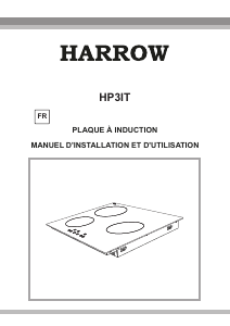 Mode d’emploi Harrow HP3IT Table de cuisson