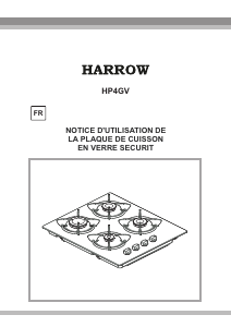 Mode d’emploi Harrow HP4GV Table de cuisson