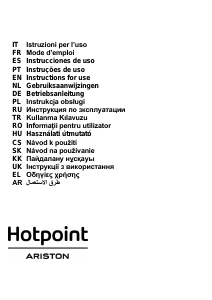 Kullanım kılavuzu Hotpoint-Ariston HAH 65 F LB X Davlumbaz
