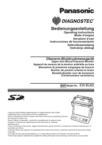 Bruksanvisning Panasonic EW-BU60W800 Blodtrycksmätare
