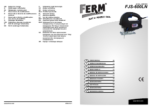 Manual FERM JSM1009 Jigsaw