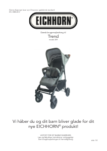 Brugsanvisning Eichhorn Trend Klapvogn