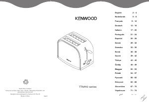 Посібник Kenwood TTM119 Тостер