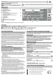 Bedienungsanleitung Bauknecht T SENSE D 8X3E DE Waschtrockner