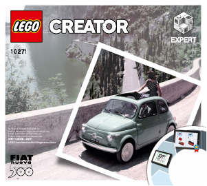 Mode d’emploi Lego set 10271 Creator Fiat 500