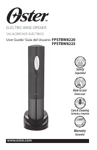 Manual Oster FPSTBW8220-033 Corkscrew