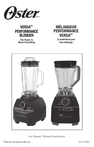 Bruksanvisning Oster BLSTVB-RV0-033 Versa Blender