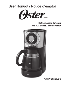 Manual Oster BVSTEJX33-033 Coffee Machine
