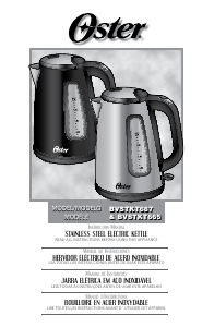 Bruksanvisning Oster BVSTKT665R-033 Vattenkokare