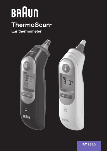 Mode d’emploi Braun IRT 6520 ThermoScan Thermomètre
