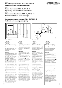 Manual Stiebel Eltron RTNZ-S Thermostat