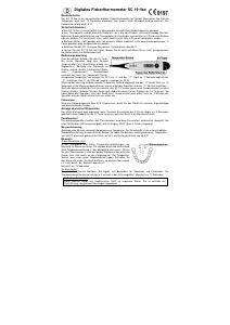 Bedienungsanleitung Scala SC 19 Thermometer