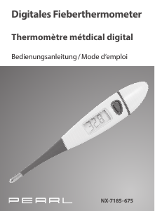 Mode d’emploi Pearl NX-7185-675 Thermomètre