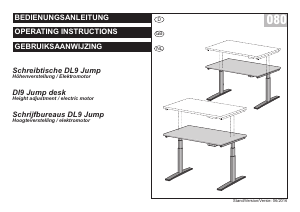 Bruksanvisning OKA DL9 Jump Skrivbord