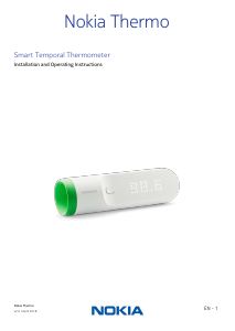 Handleiding Nokia Thermo Thermometer