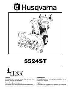Käyttöohje Husqvarna 5524ST Lumilinko